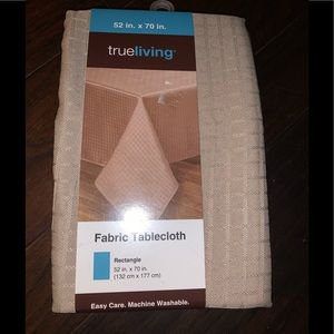 New Cream Rectangle Tablecloth